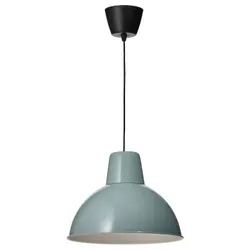 IKEA SKURUP(205.081.06) подвесная лампа, бирюзовый
