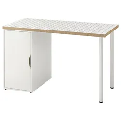 IKEA LAGKAPTEN / ALEX(295.214.53) рабочий стол, белый/антрацит