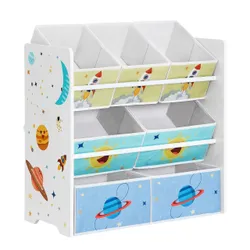 Детский книжный шкаф для контейнеров Toys 7