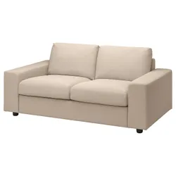 IKEA VIMLE (894.005.61) 2-місний диван, з широкими підлокітниками / Hallarp beige