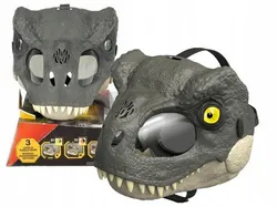 Маска динозавра из «Парка Юрского периода»: Тираннозавр, интерактивная, со светом и звуком, JCH04