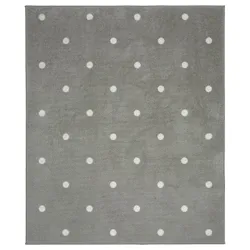 IKEA LEN(905.890.43) килим, в крапках/сірий