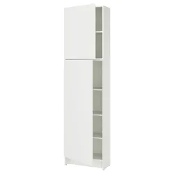 IKEA KNOXHULT(195.814.09) Высокий шкаф с дверями, белый