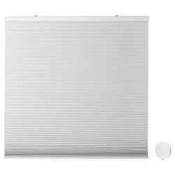 IKEA TREDANSEN(794.993.03) стільникові затемнювальні рулонні штори з торцевим комплектом, білий