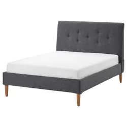 IKEA IDANÄS Каркас ліжка з оббивкою, Gunnared темно-сірий (704.589.34)