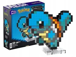 MEGA CONSTRUX BLOCKS 367 el POKEMON SQUIRTLE PIXEL ART HTH77