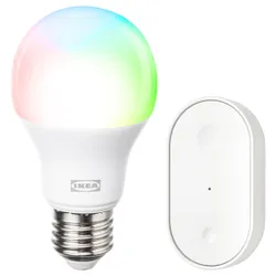 IKEA KAJPLATS(306.085.77) стартовый комплект, умный цвет и белый спектр