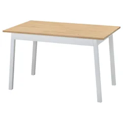 IKEA PINNTORP(305.294.67) стол, светло-коричневое/белое пятно