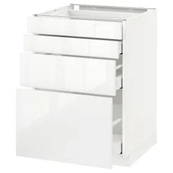 IKEA METOD / MAXIMERA(590.499.19) 4-дверный / 4-местный, белый / Рингхульт белый