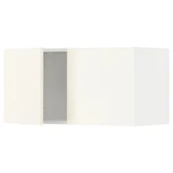 IKEA METOD(795.072.61) навісна шафа/2 двер, білий/Вальстена білий