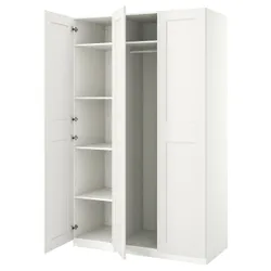 IKEA PAX / GRIMO(694.297.30) комбінований гардероб, білий