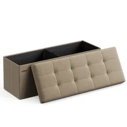 Склад Pouf для зберігання світло-коричневого кольору