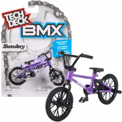 MINI BMX SUNDAY BIKE ФИОЛЕТОВЫЙ ФИНГЕРБАЙК + НАКЛЕЙКИ TECH DECK