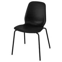 IKEA LIDÅS(495.055.60) стул, черный/Сефаст черный