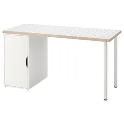 IKEA LAGKAPTEN / ALEX(195.216.51) рабочий стол, белый/антрацит