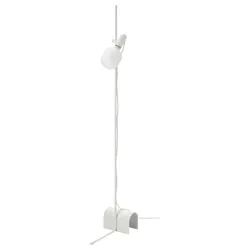 IKEA HÅRSLINGA / TRÅDFRI(195.016.67) торшер с лампочкой, белый/умный белый спектр