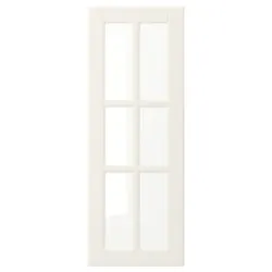 IKEA BODBYN (604.850.37) Скляні двері, вершковий
