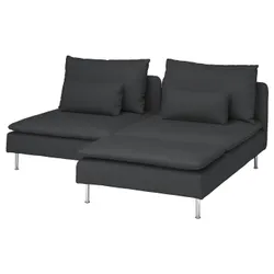 IKEA SÖDERHAMN (394.496.16) 2-місний диван з диваном, Фрідтуна темно-сіра