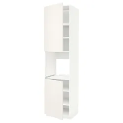 IKEA METOD(294.581.64) верх високий 2 др/пол, білий/Veddinge білий