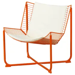 IKEA SKÅLBODA(695.749.58) Крісло, помаранчевий/ранда бежевий