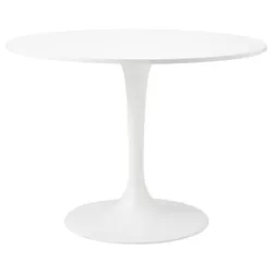 IKEA DOCKSTA(193.249.95) стіл, білий/білий