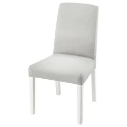 IKEA BERGMUND(093.877.33) стілець, білий / Orrsta світло-сірий