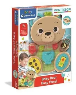 Образовательный плюшевый мишка Монтессори
