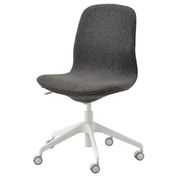 IKEA LÅNGFJÄLL(492.523.84) конференц-крісло, Гуннаред темно-сірий / білий