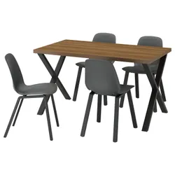 IKEA SKÅLSTA(696.090.00) Стол и 4 стула