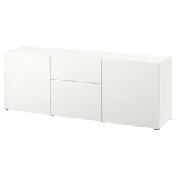 IKEA BESTÅ(693.251.91) поєднання з ящиками, білий / Lappviken білий