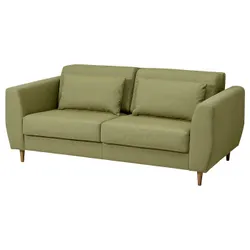 IKEA SLATORP(205.943.64) 2-одиночний диван, Vissle жовто-зелений