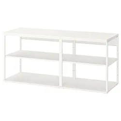 IKEA PLATSA(893.252.89) відкрита книжкова шафа, білий