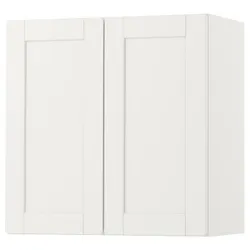 IKEA SMÅSTAD(793.899.60) Настінна шафа, біла біла рамка / з 1 пол