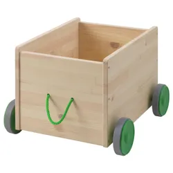 IKEA FLISAT (102.984.20) Ящик для игрушек на колесах