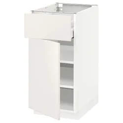 IKEA METOD / MAXIMERA(094.606.91) шкаф stj szu / дверь, белый / Веддинге белый
