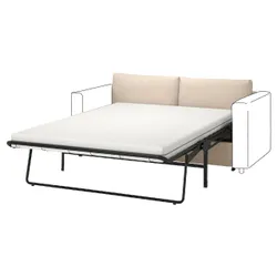 IKEA VIMLE Чохол на секцію двомісного дивана-ліжка, Халларп бежевий (104.961.80)