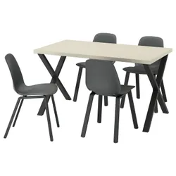 IKEA SKÅLSTA(196.091.92) Стол и 4 стула