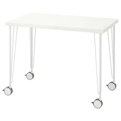 IKEA LINNMON / KRILLE(094.162.12) стол письменный, белый