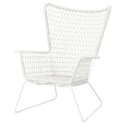 IKEA HÖGSTEN (502.098.65) ИКЕА ХЭГСТЕН, 502.098.65 Садовое кресло, белый