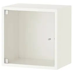 IKEA EKET(293.363.56) дверь/стеклянный шкаф, белый