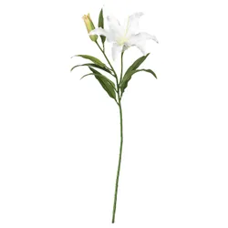 IKEA SMYCKA (403.335.87) искусственный цветок, лилия / белый