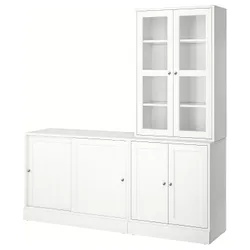 IKEA HAVSTA(395.348.36) комбінація з розсувними дверима, білий