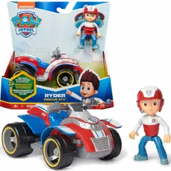 ФИГУРКА РАЙДЕРА PAW PATROL QUAD ATV СПАСАТЕЛЬНАЯ МАШИНА