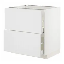 IKEA METOD / MAXIMERA(794.094.68) sz stj 2fr / 2in szu, білий / Stensund білий