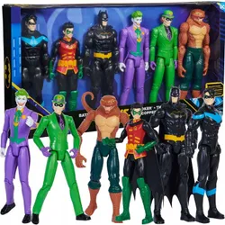 ФИГУРКИ БЭТМЕНА DC COMICS БОЛЬШОЙ НАБОР ДЖОКЕР РОБИН И ДРУГИЕ 6 В 1 28 СМ