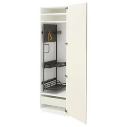 IKEA METOD / MAXIMERA(995.742.83) High Cabinet/Interior Inn, Белый/Бодбин Крем