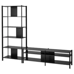 IKEA JÄTTESTA(494.948.25) тумба під телевізор, чорний