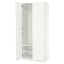 IKEA PAX / BERGSBO(495.006.28) гардероб, білий