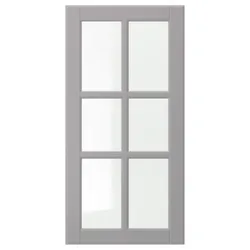 IKEA BODBYN(304.850.48) стеклянные двери, серый