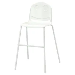 IKEA VILDGÅS(705.893.84) Детский стул, белый/белый